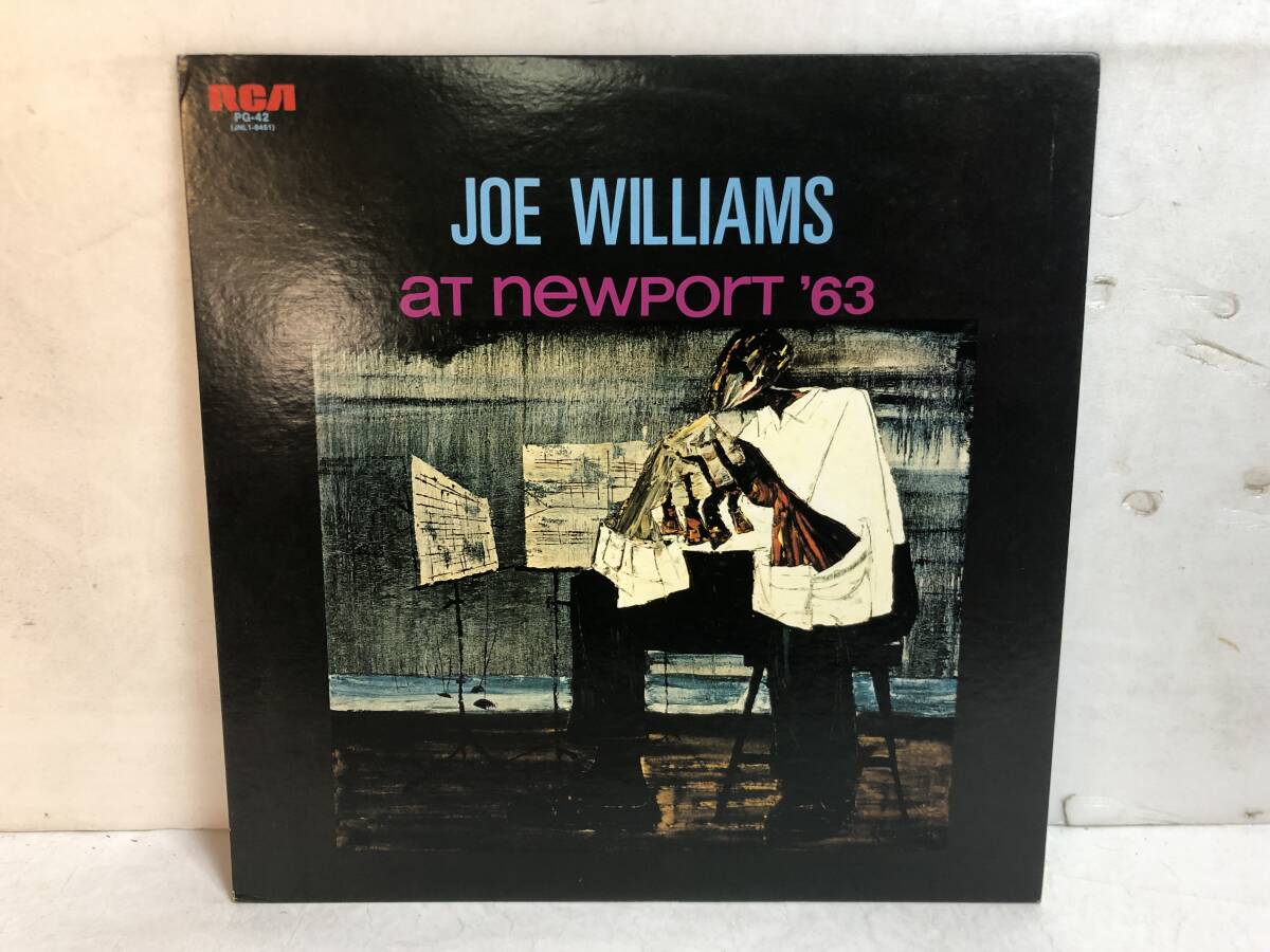 50329S 12inch LP★ジョー・ウィリアムス/JOE WILLIAMS AT NEWPORT '63★PG-42拍卖