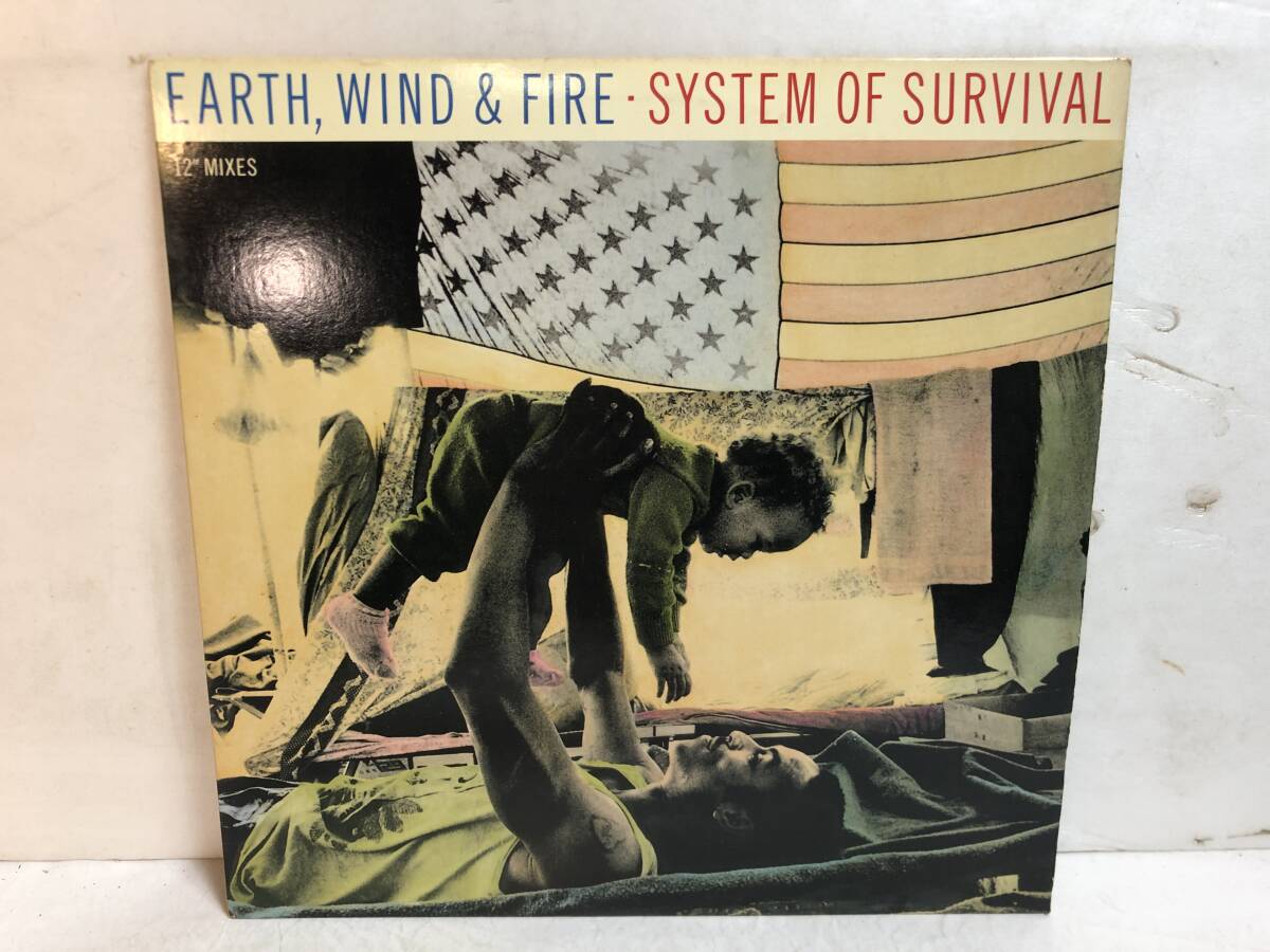 50331S US盤 12inch LP★EARTH, WIND & FIRE/SYSTEM OF SURVIVAL★44 07475拍卖