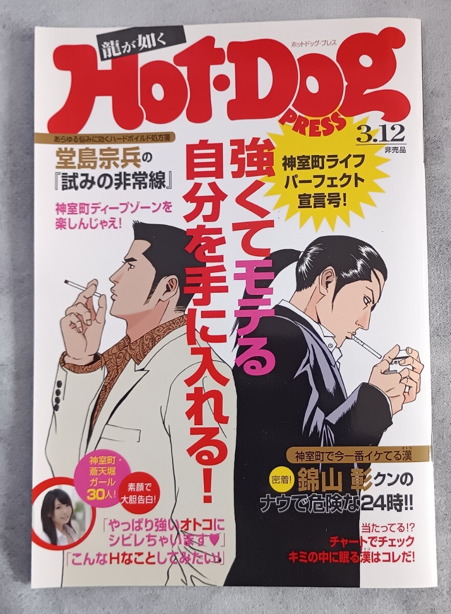 Hot・Dogプレス 龍が如く◆冊子拍卖