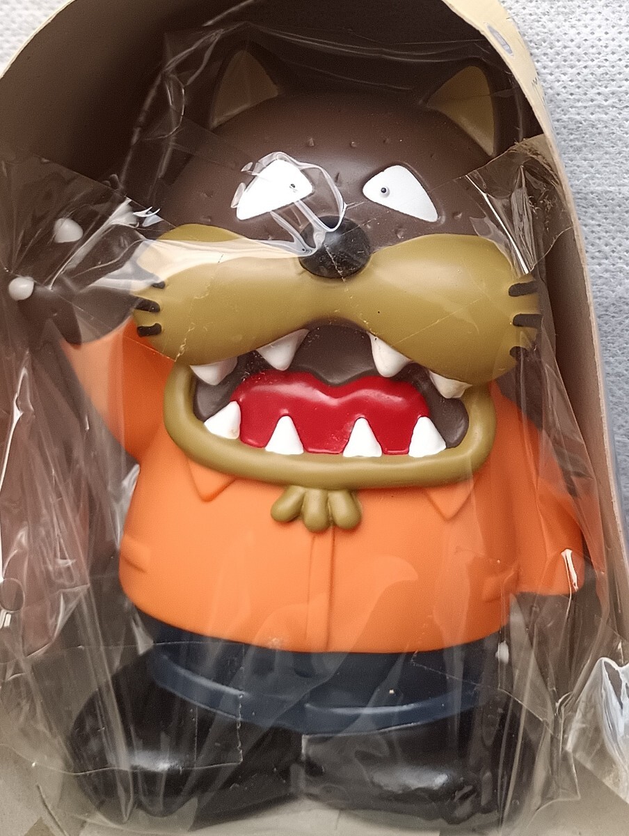 怪物くん オオカミ男◆ソフビ貯金箱コレクション/バンプレスト とるとる愛テム★未使用拍卖