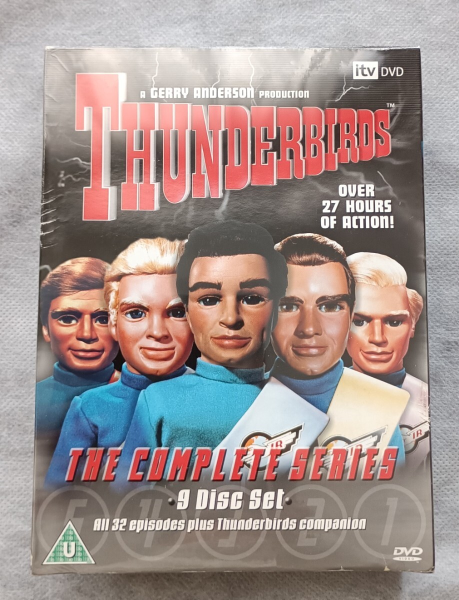 itv サンダーバード/DVD◆ザ・コンプリートシリーズ/9ディスクセット/全32エピソード+サンダーバードコンパニオン拍卖