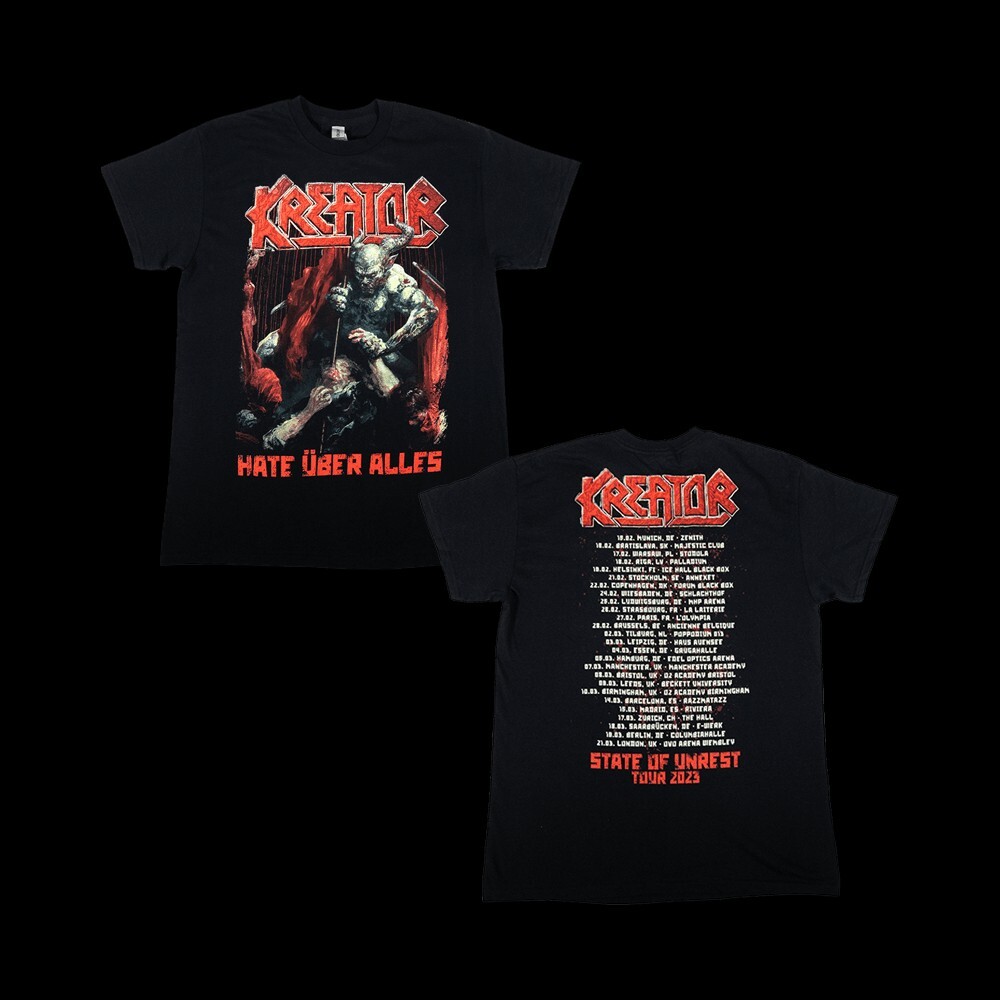 KREATOR/クリエイター ツアー 2023 Tシャツ XLサイズ 新品・未使用 TESTAMENT, SEPULTURA, IN FLAMES, Lamb Of God拍卖