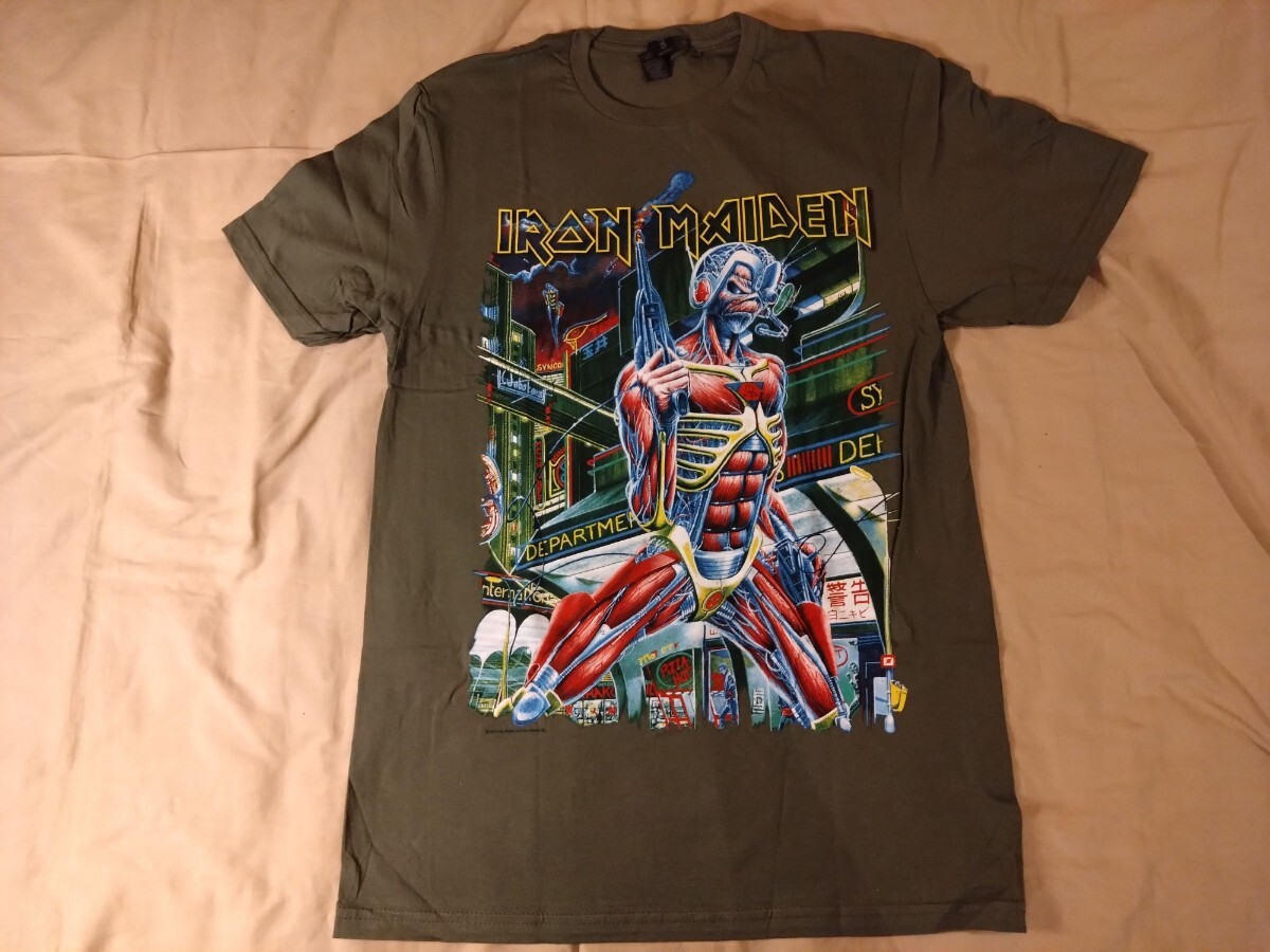 IRON MAIDEN/アイアン・メイデン THE FUTURE PAST 2023ツアーTシャツ SOMEWHERE ON TOUR 86/87 Mサイズ 新品・未使用拍卖