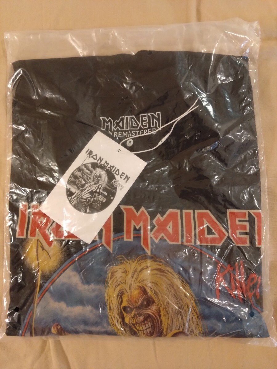 IRON MAIDEN/アイアン・メイデン KILLERS 発売40周年記念再発Tシャツ Mサイズ 新品・未使用拍卖