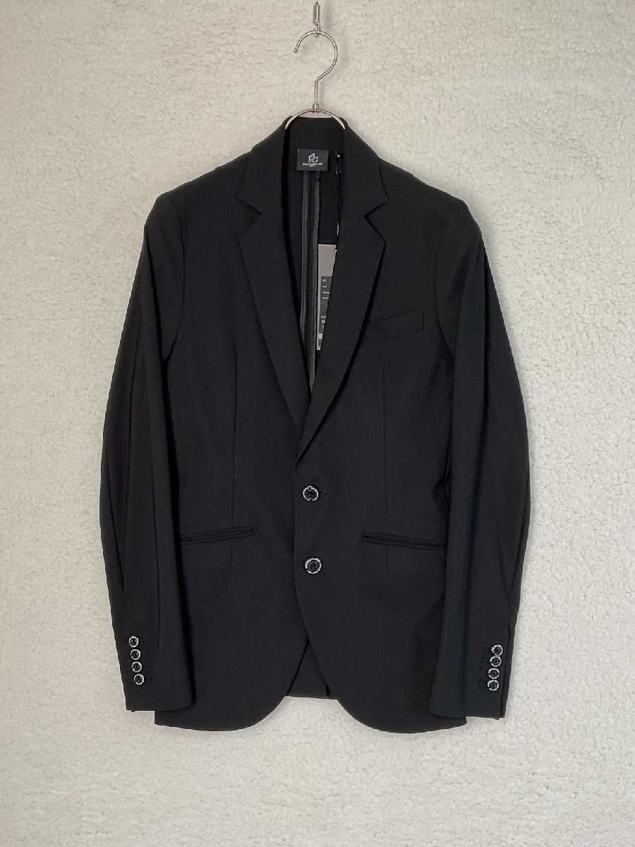 1PIU1UGUALE3 GOLF  × 戸賀敬城 3 ブラック PLAYERS 2B JACKET コラボ2Bテーラードジャケッ拍卖