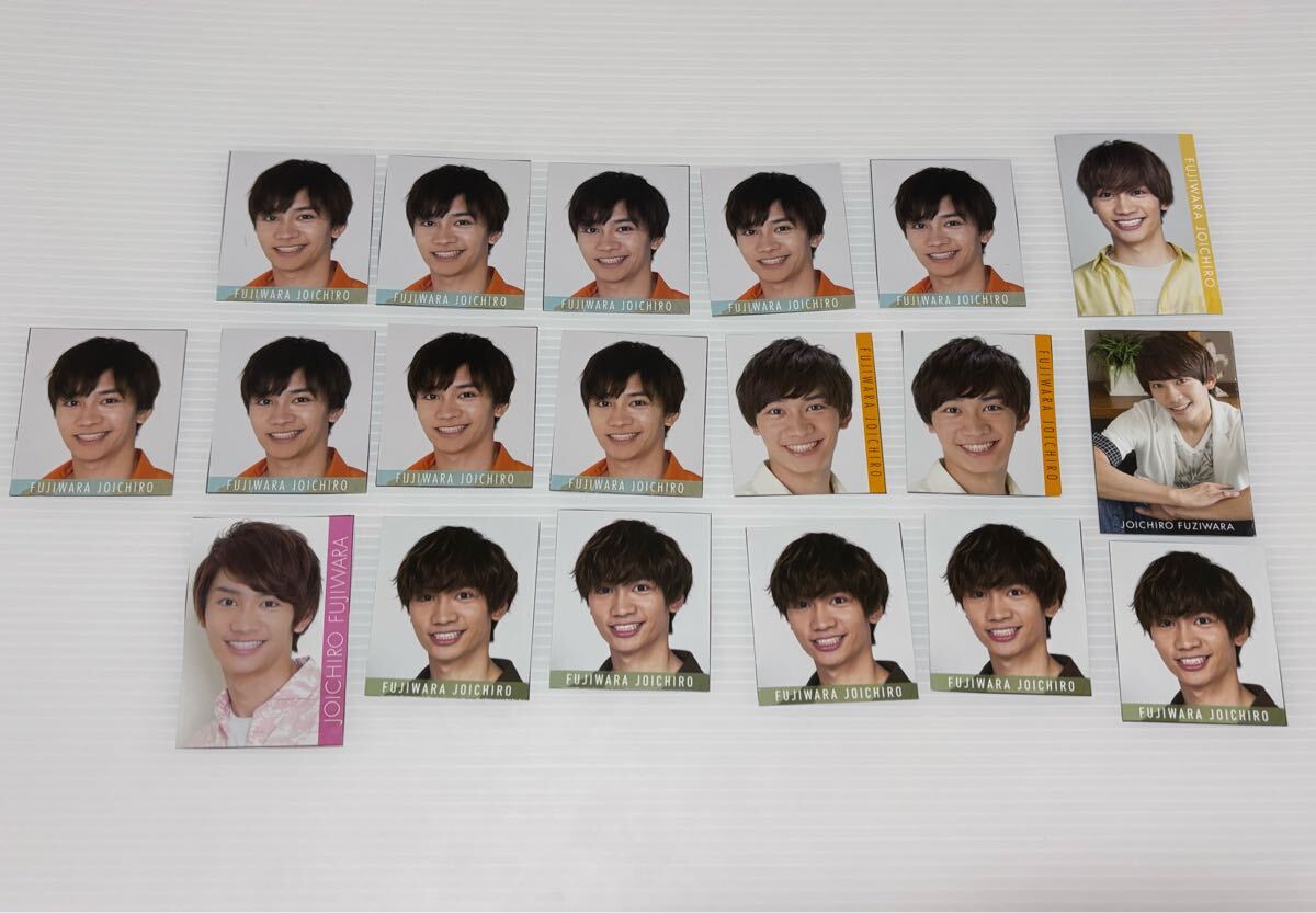 【即決】なにわ男子 藤原丈一郎 データカード セット MYOJO デタカ グッズ拍卖