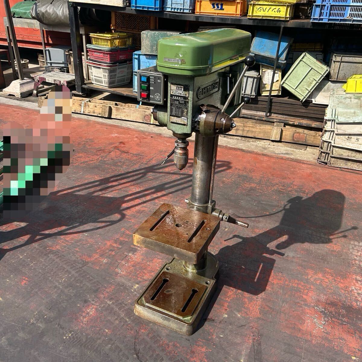 T9978 HITACHI 日立 タッピングボール盤 B13YB 13mm 200/220V 50/60Hz ※カバーに一部亀裂あり【動作確認済】拍卖