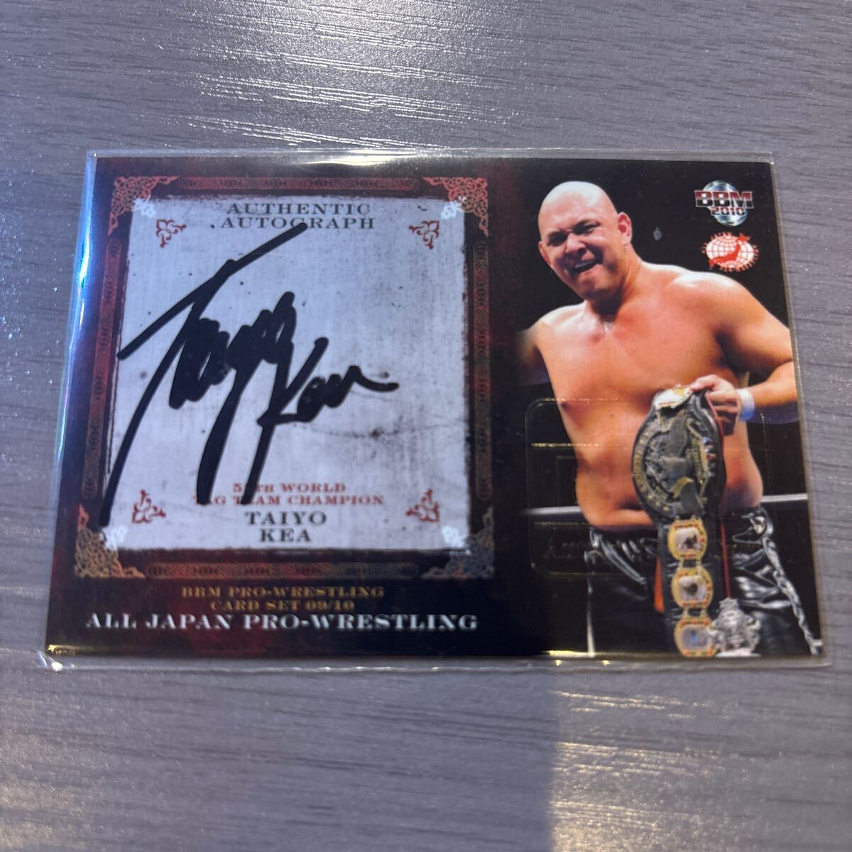 BBM 太陽ケア 直筆サインカード 新日本プロレス 武藤敬司 蝶野正洋 グレート ムタ 破壊王 全日本 2拍卖