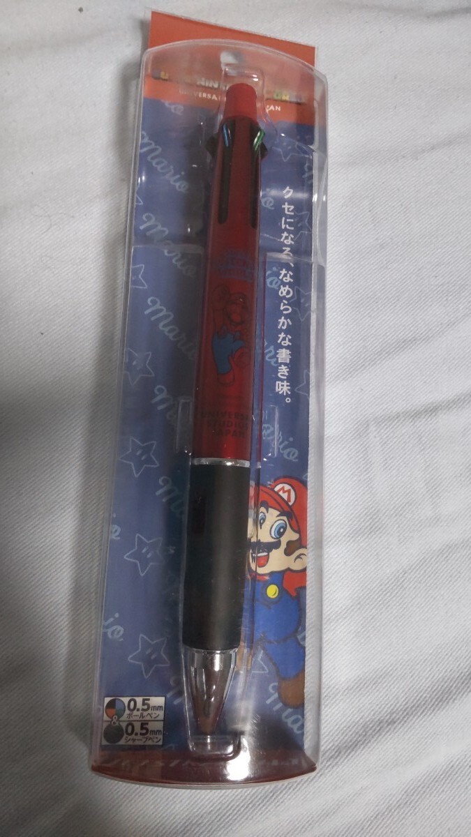 USJ 限定 スーパーマリオ マリオ 任天堂 多機能ボールペン ジェットストリーム 新品 ユニバ拍卖