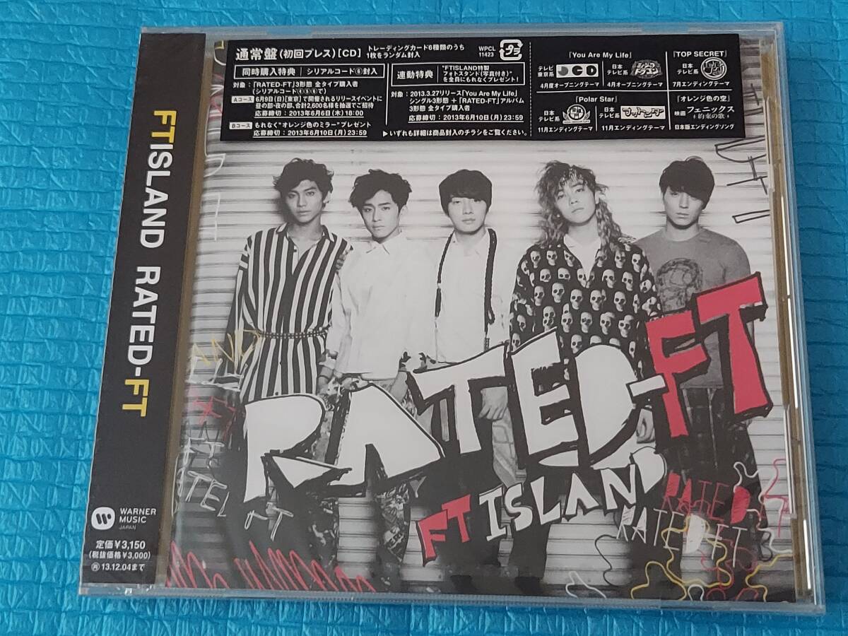 FTISLAND RATED-FT 【通常盤(初回プレスCD)】「新品・未使用・未開封」拍卖