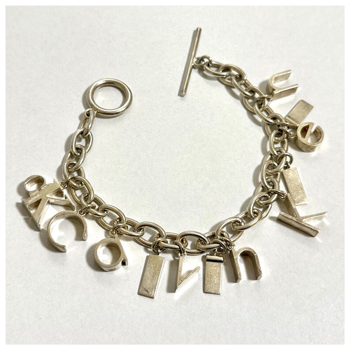 Calvin Klein カルバンクライン シルバー925 sterling スターリング ブレスレット拍卖