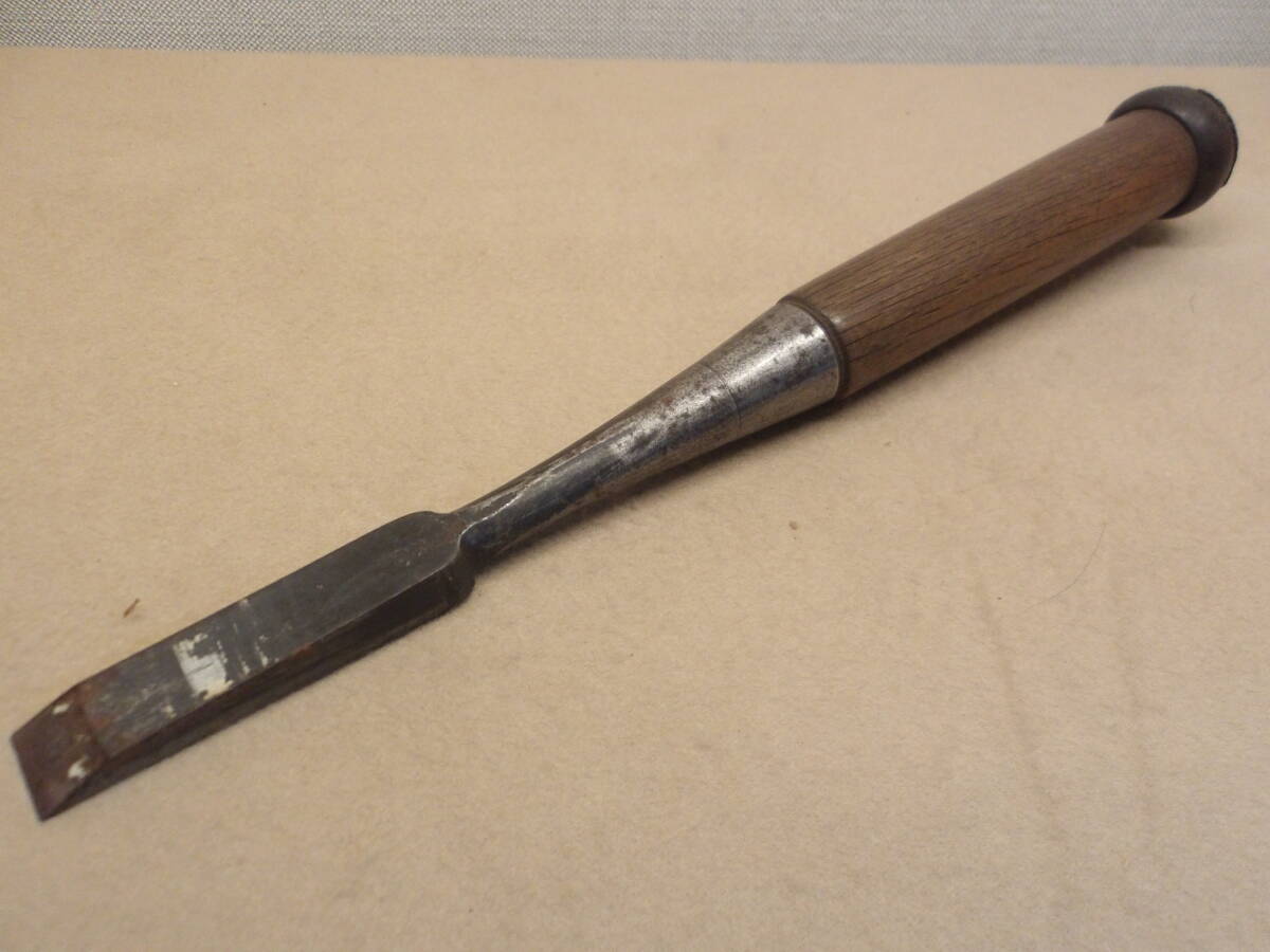 ノミ 登録銘不明 大工道具 15㎜ 中古美品拍卖