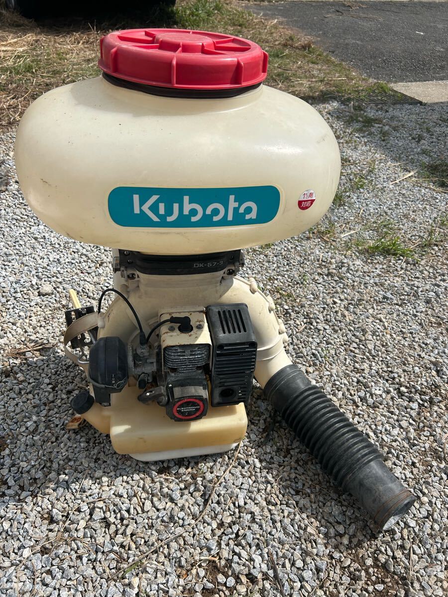 クボタ 散布機 型式不明 エンジン圧縮あり 動作未確認拍卖