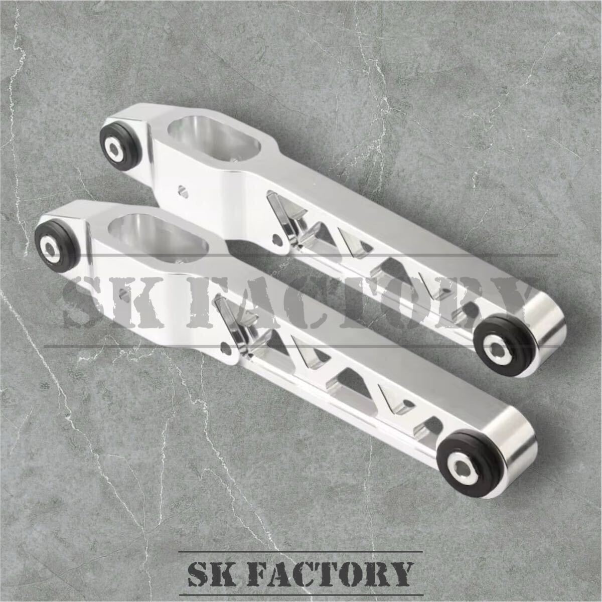 【新品】ホンダ リヤ ロアアーム LCA シビック インテグラ DC DB EG EJ シルバー アルミ honda civic integra USDM JDM DC2 DC1 EG6 EG4 拍卖