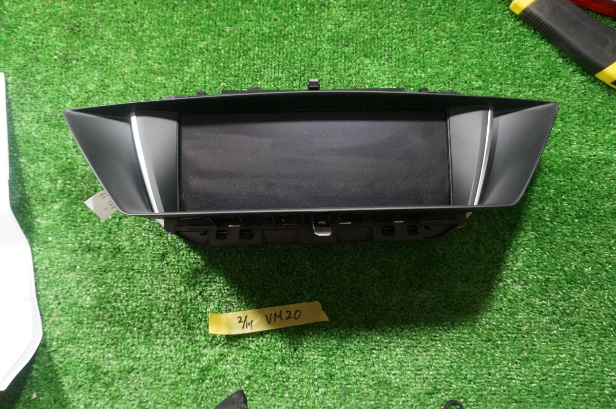 U088 BMW X1 CBA-VL18 2012年〜2015年 純正 マルチナビモニター c7.49.40 BMW E84 8.8 e84 91d 8.8 2448148-01 027406951拍卖