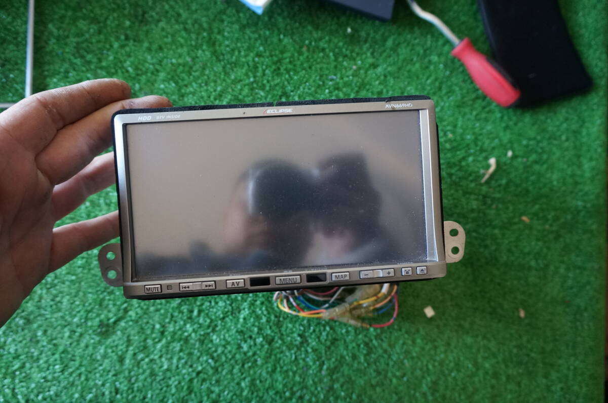 U192 ECLIPSEイクリプス HDDナビ AVN669HD 4X4フルセグTV内蔵 DVDビデオ再生 拍卖