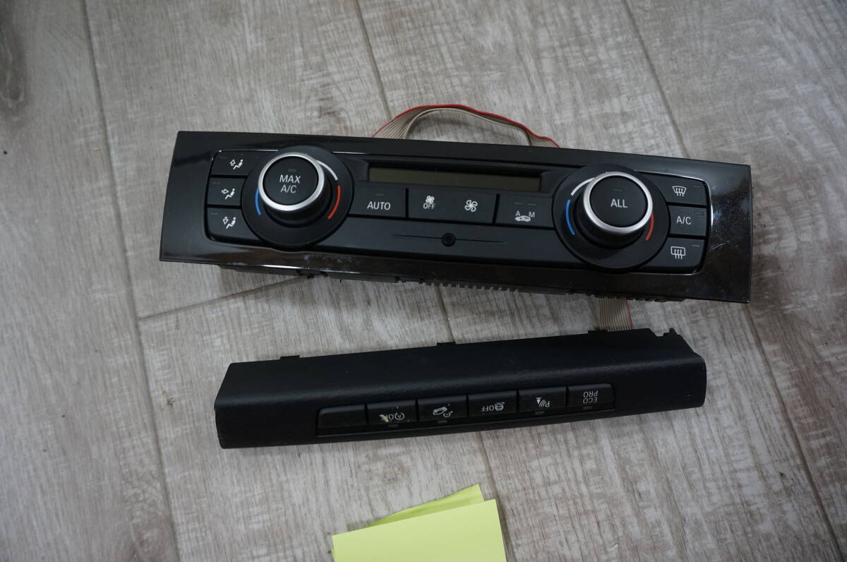 B249 BMW エアコンスイッチパネル X1 DBA-VL20, 2013 6411 9292263 02拍卖