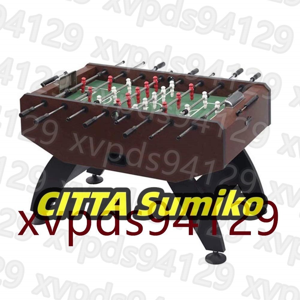 フーズボールテーブル ゲームテーブル サッカー フットボール 木製 ファミリー ゲーム 標準 8バー フットボールマシン 139cm X 74cm拍卖