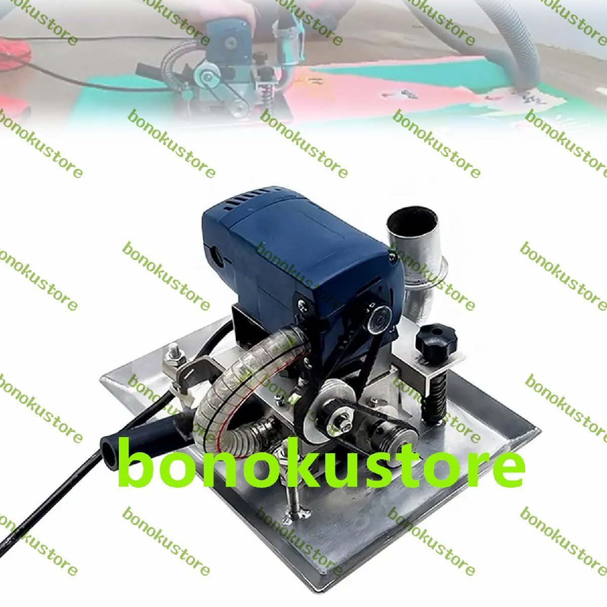 ポータブルカーペットトリマー 3インチブレード付き15000rpmフラットラグシャーリングマシン 500Wタフテッドカーペット修理フラット拍卖