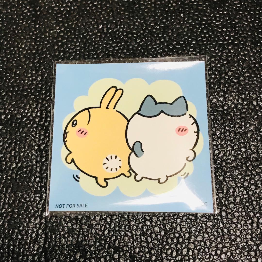 尻尾 うさぎ ハチワレ ちいかわ 特典 非売品 ノベルティ ホログラム ステッカー シール ちいかわらんど ナガノ マーケット拍卖