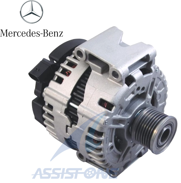 ベンツ Eクラス W211 S211 E320CDI 6気筒 ディーゼル OM642 オルタネーター ダイナモ A0131547002 0131546402 0121715115拍卖