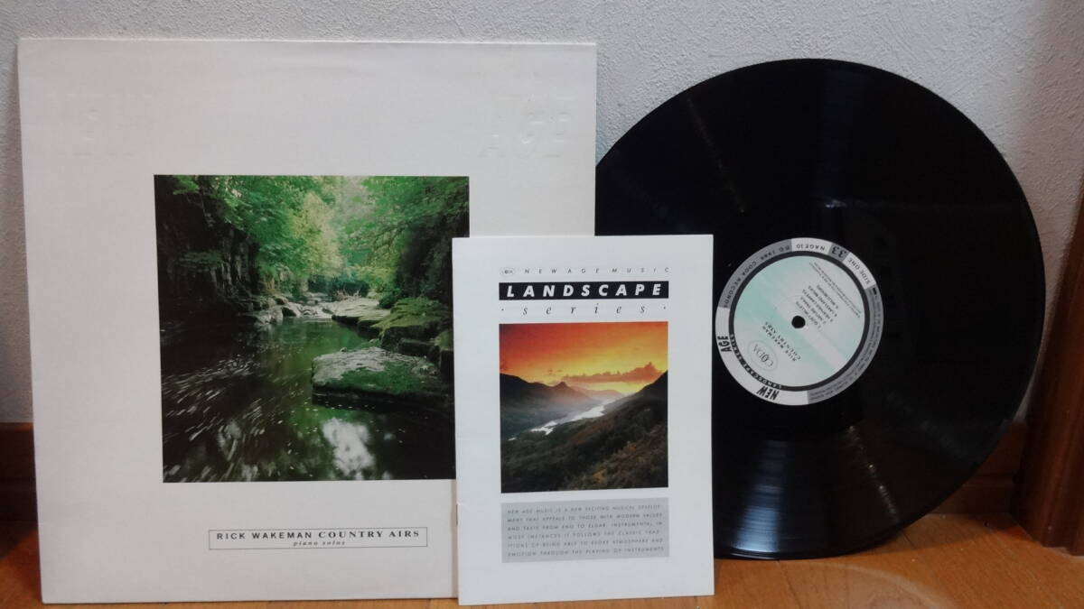 UK盤マト1LP・RICK WAKEMAN/COUNTRY AIRS拍卖