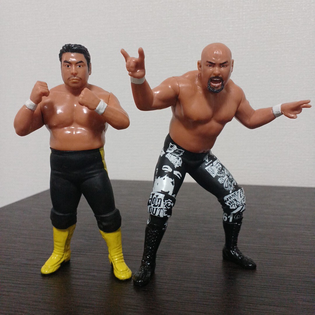 プロレスフィギュア 武藤敬司 川田利明 全日本 新日本 NOAH プロレス キャラプロ 拍卖