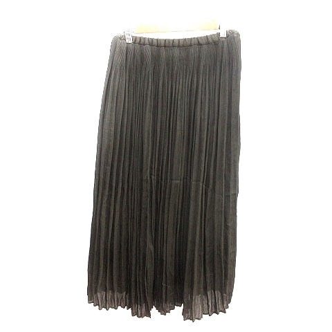 スピック&スパン Spick&Span ギャザースカート マキシ ロング 36 カーキ 緑 グリーン /AU レディース拍卖