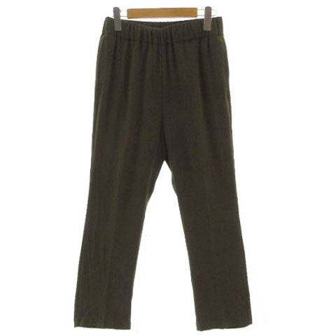 ジャーナルスタンダード JOURNAL STANDARD パンツ イージーパンツ ストレート ウエストゴム カーキ系 36 レディース拍卖