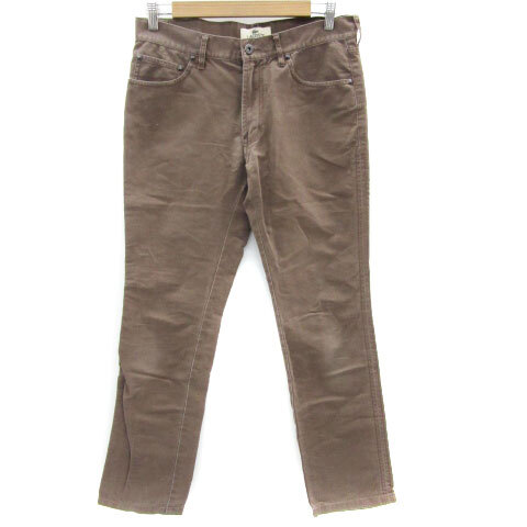 ラコステ LACOSTE テーパードパンツ アンクル丈 82 ブラウン 茶 /YM45 メンズ拍卖