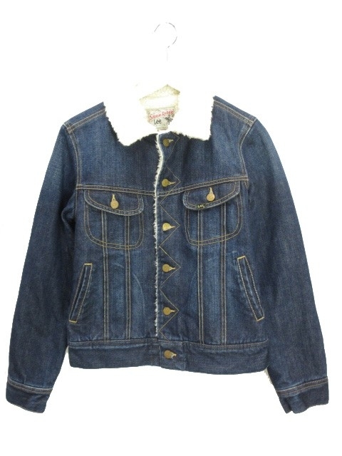 リー LEE ボア ストーム ライダー BOA STORM RIDER ジャケット LT0914 F ブルー系 Gジャン レディース拍卖