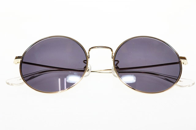 エフェクター EFFECTOR YUSAKU3 BLACK ユウサク3 コラボ アイウェア メガネ 眼鏡 丸眼鏡 松田優作 ブラック 【ブランド古着ベクトル】▲■2拍卖