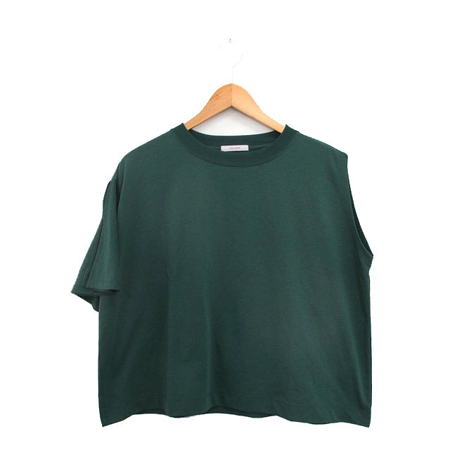 ジャーナルスタンダード JOURNAL STANDARD カットソー Tシャツ 半袖 ノースリーブ シンプル グリーン 緑 /KT27 レディース拍卖