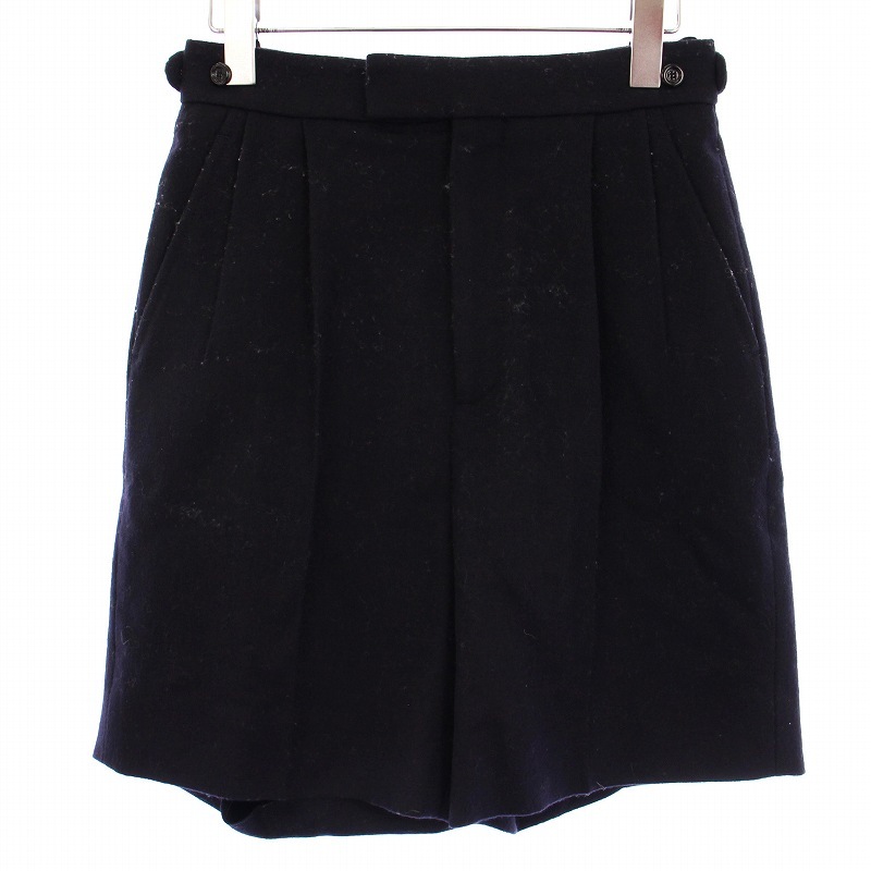 グッチ GUCCI ウールショートパンツ ハーフパンツ 36 ダークネイビー 633240 /DK レディース拍卖