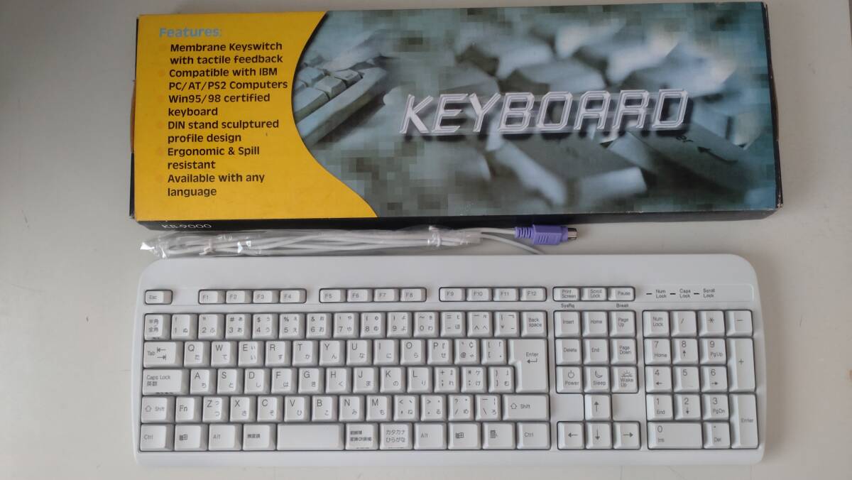 PS/2キーボード KB-9000 Keybord 【未使用品】拍卖