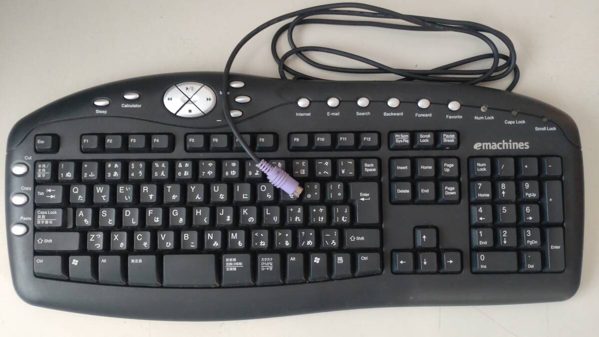 PS/2キーボード emachines KB-0108 Keybord 【中古】拍卖