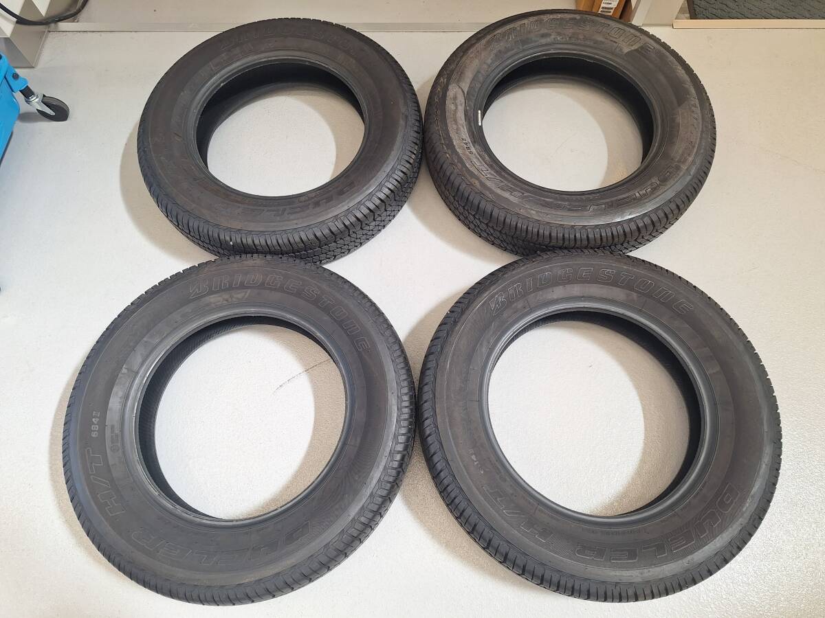 ジムニー外し【中古】ブリヂストン BRIDGESTONE DUELER H/T 684II 175/80R16 2020年製 タイヤ4本セット拍卖