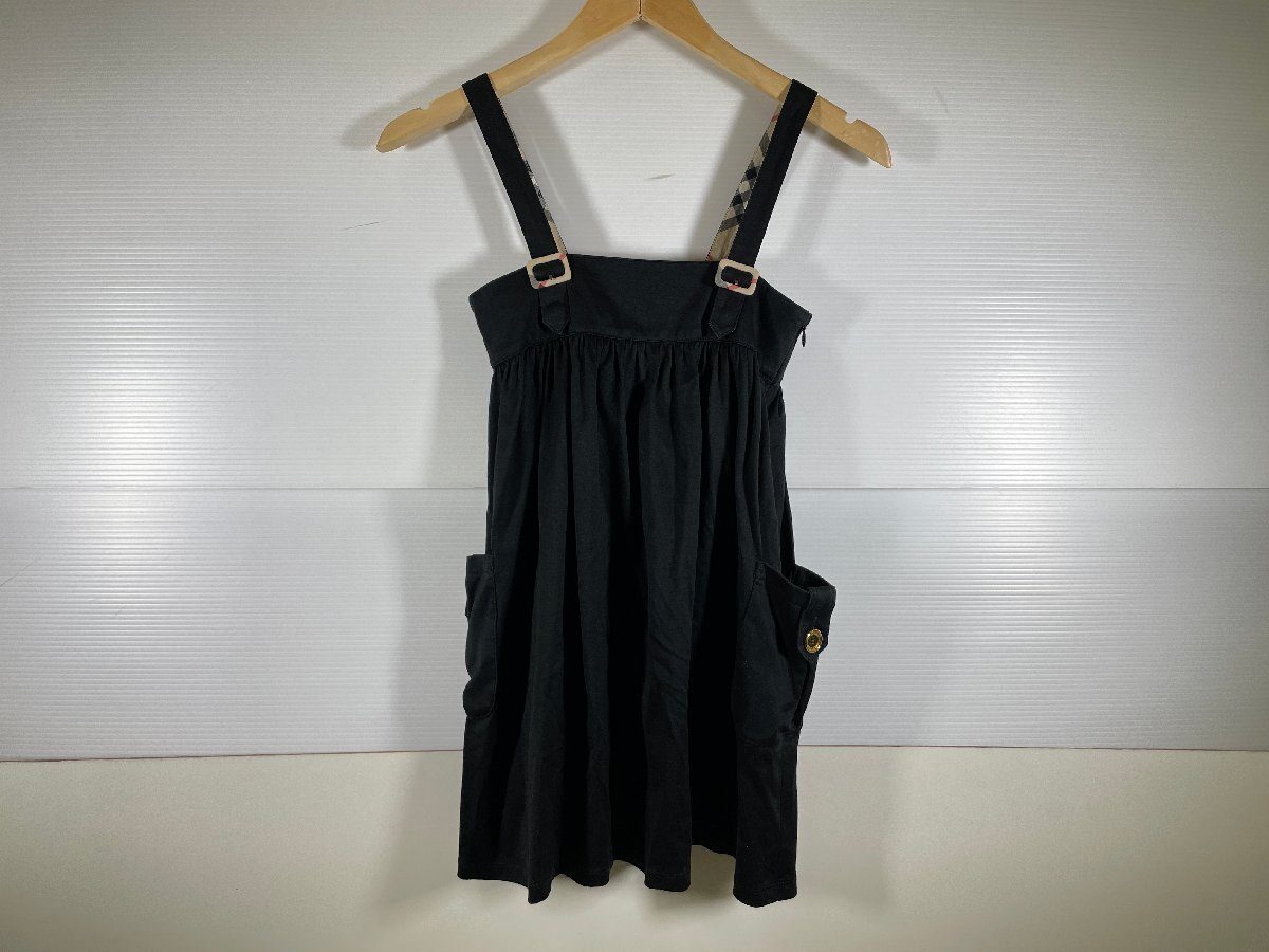 BURBERRY バーバリー ワンピース サイズ 120A ブラック キッズ 子供服 ワンピース KIDS ユーズド拍卖