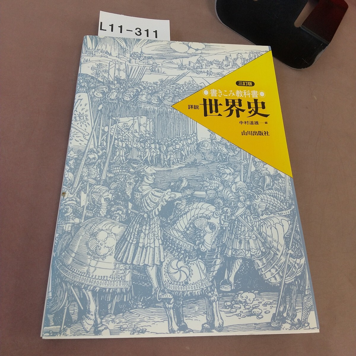 L11-311 書きこみ教科書 詳説 世界史 中村道雄 山川出版社 書き込みあり拍卖