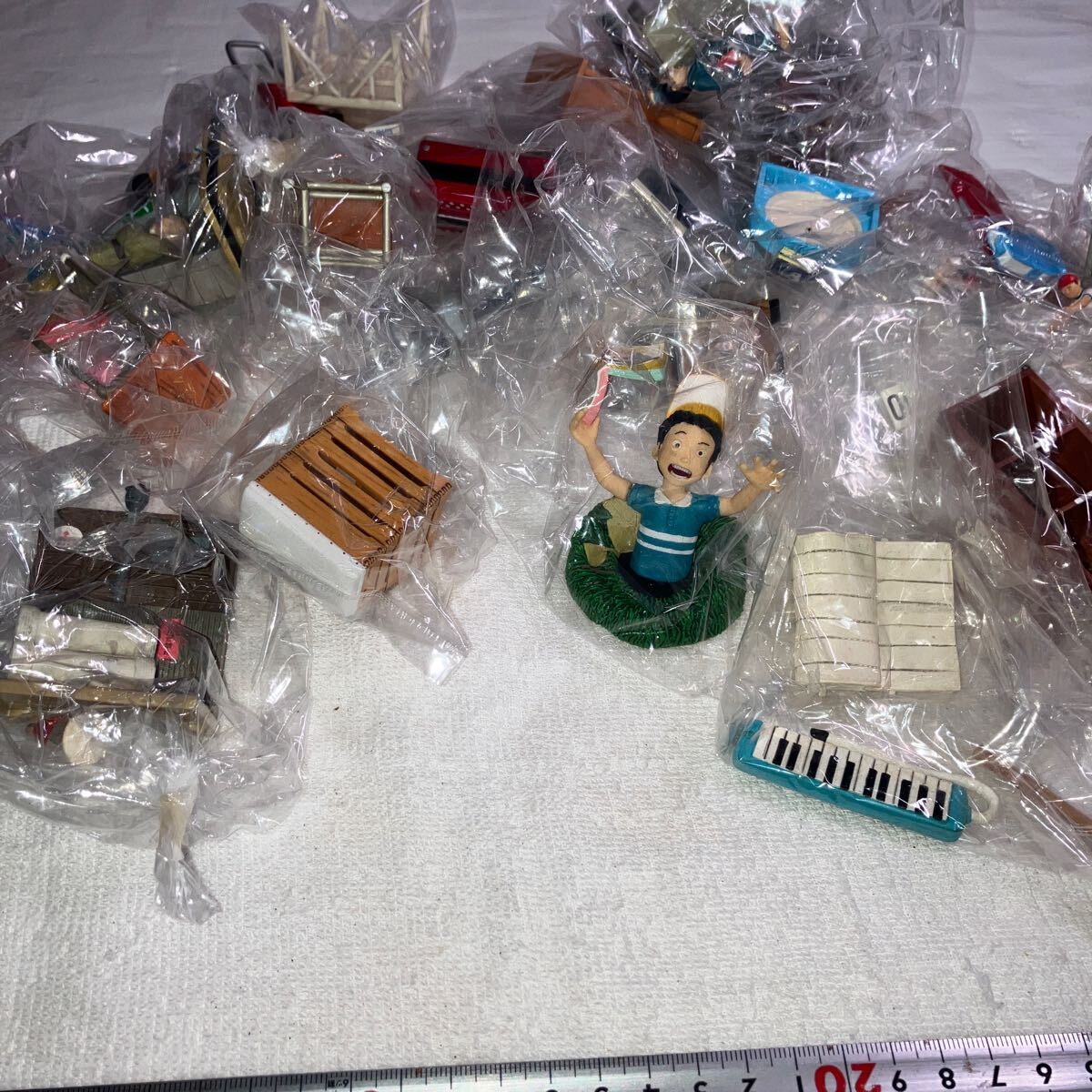 フィギュア 昭和風景 小学校 町 送料込み拍卖