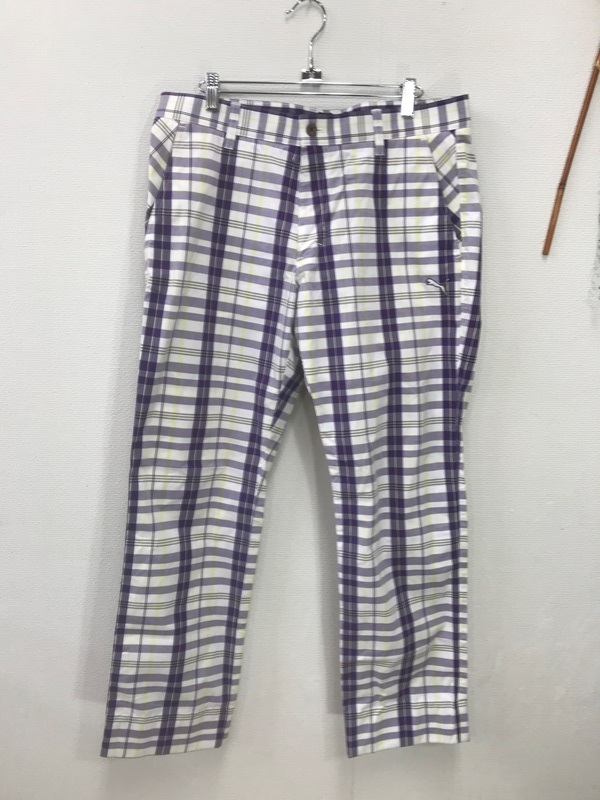 3616 メンズ 【PUMA】 パンツ 柄入り サイズ:表記なし 色:ホワイト拍卖