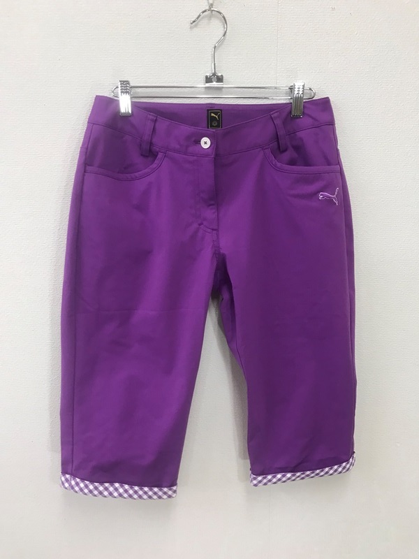 3625 レディース 【PUMA】 スポーツウェア パンツ サイズ:M 色:パープル拍卖
