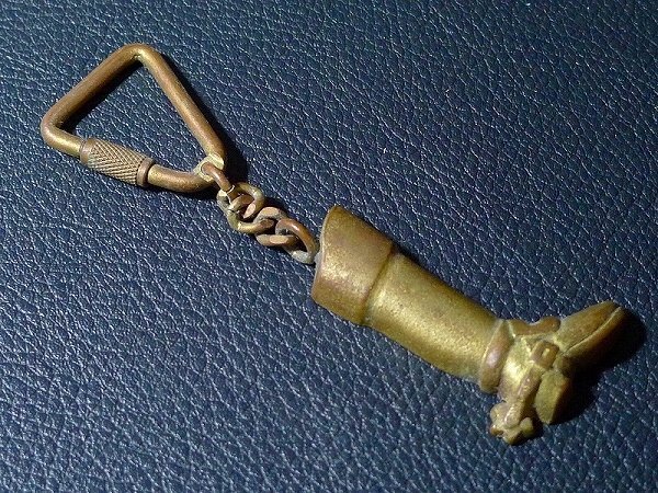 30RG14▲REGAL/リーガル・ブーツキーホルダー・真鍮製・ノベルティ・非売品・ヴィンテージ・吉田三郎商店拍卖