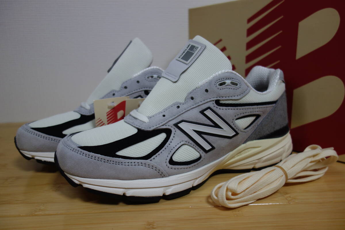 定価4万円 未使用 New Balance U990 TG4 27cm USA 白 576 990 991 992 993 996 997 998 1300 1400 1500 UK NV GR v1 v2 v3 v4 v5 v6 限定拍卖