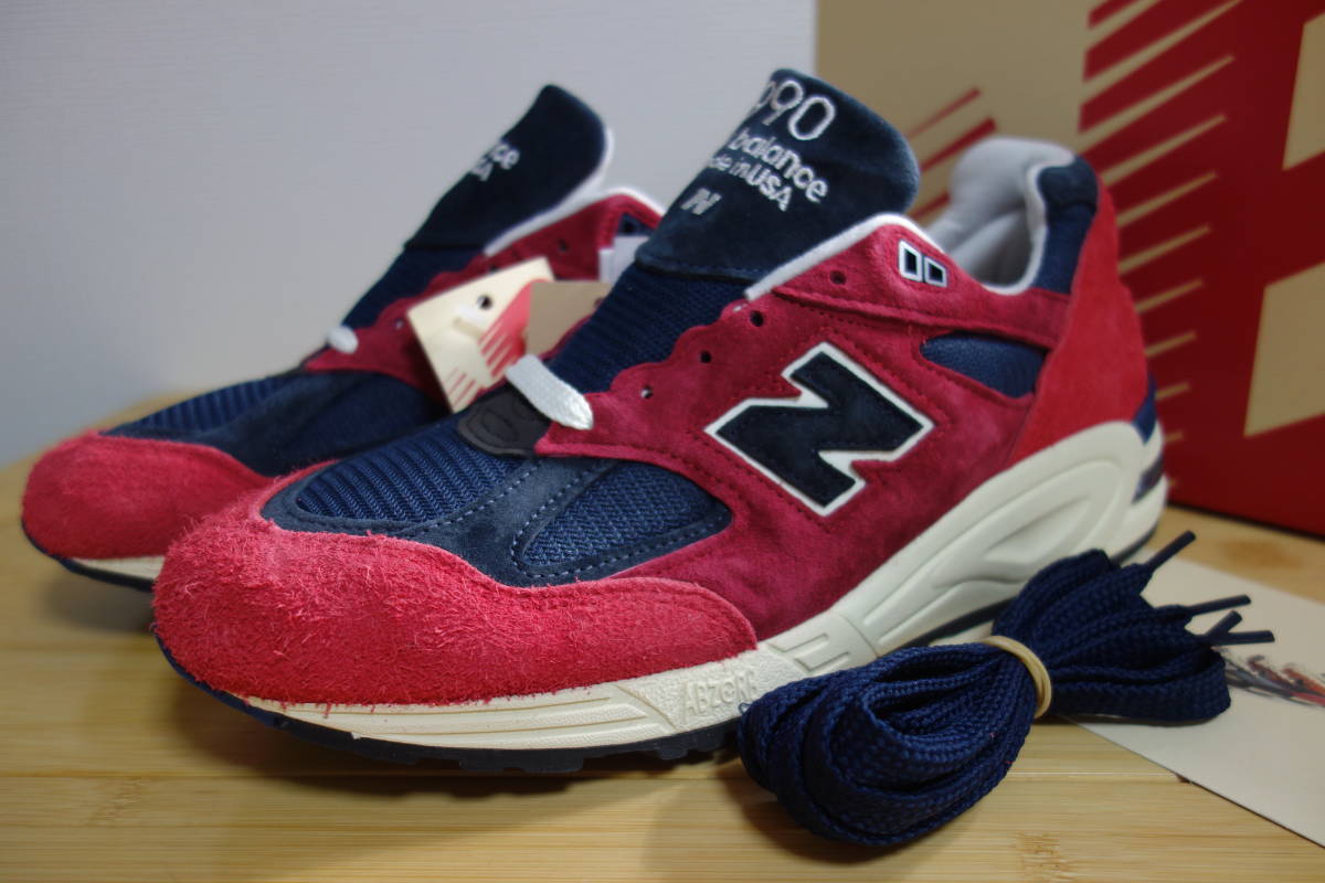 定価3.2万円 新品未使用 New Balance M990 AD2 27.5cm USA 576 990 991 992 993 996 997 998 1300 1400 1500 UK NV v1 v2 v3 v4 v5 限定拍卖