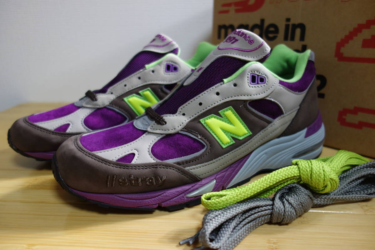 未使用 New Balance M991 SRG 27.5cm STRAY RATS UK 576 990 991 992 993 996 997 998 1300 1400 1500 USA v1 v2 v3 v4 v5 v6 限定 完売拍卖