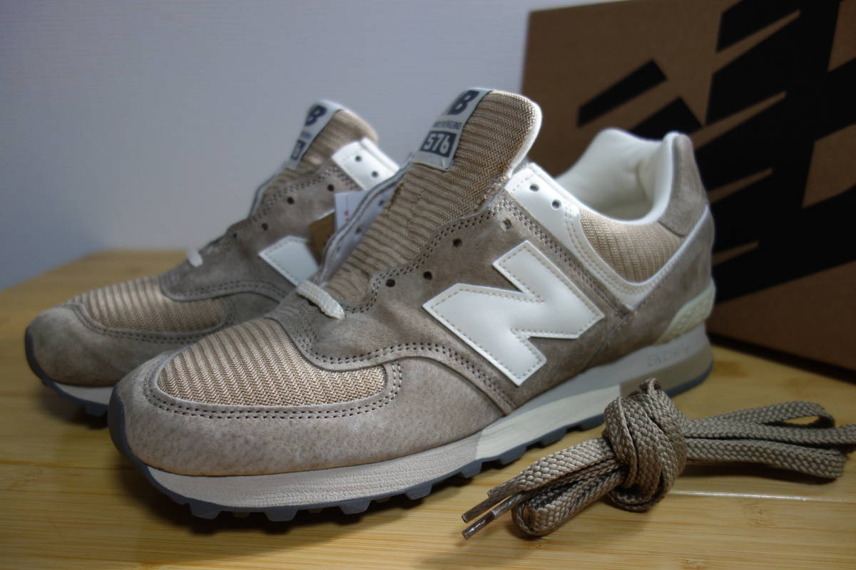 定価3.1万円 未使用 New Balance OU576 BEI 27cm UK ENGLAND スエード 576 990 991 992 993 996 997 998 1300 1400 1500 USA OBN OGG OGN拍卖