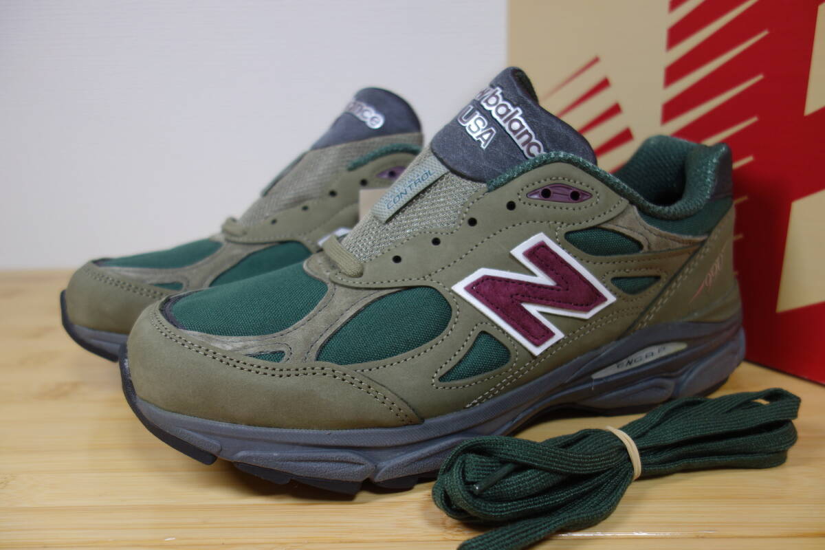 定価3.4万円 未使用 New Balance M990 GP3 26.5cm USA 576 990 991 992 993 996 997 998 1300 1400 1500 UK NV GY v1 v2 v3 v4 v5 v6 限定拍卖