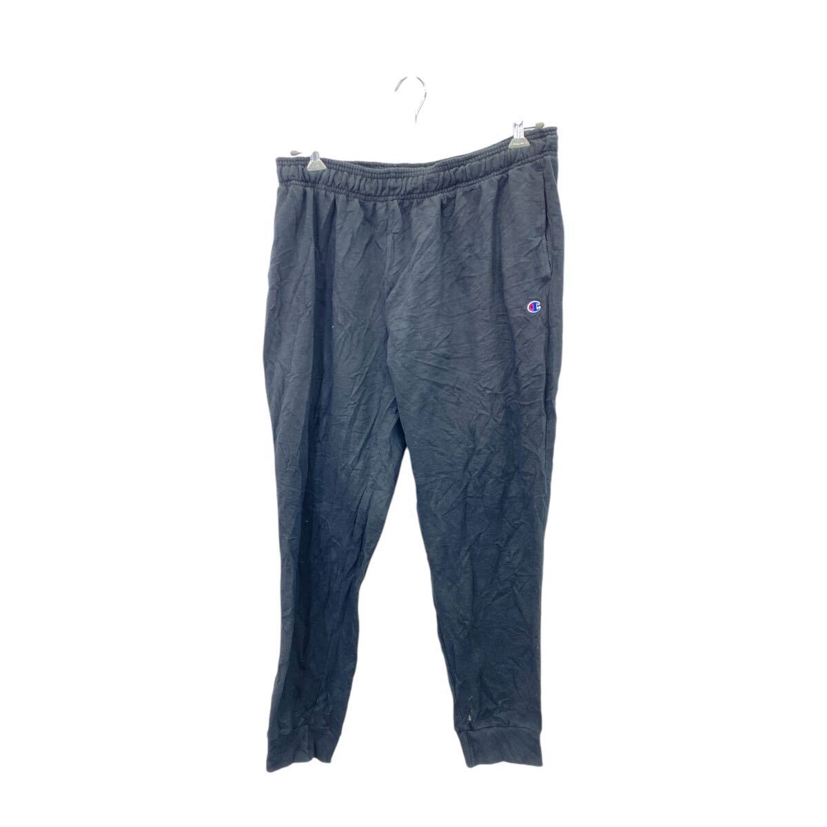 Champion スウェットパンツ 2XL チャンピオン ブラック 古着卸 アメリカ仕入 2503-944拍卖
