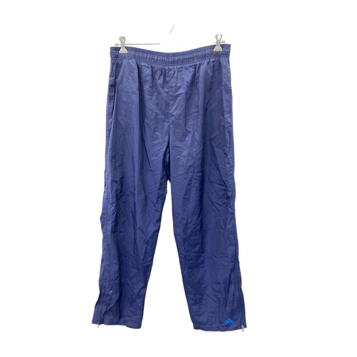 adidas ナイロンパンツ XLサイズ アディダス ネイビー 古着卸 アメリカ仕入 2503-883拍卖